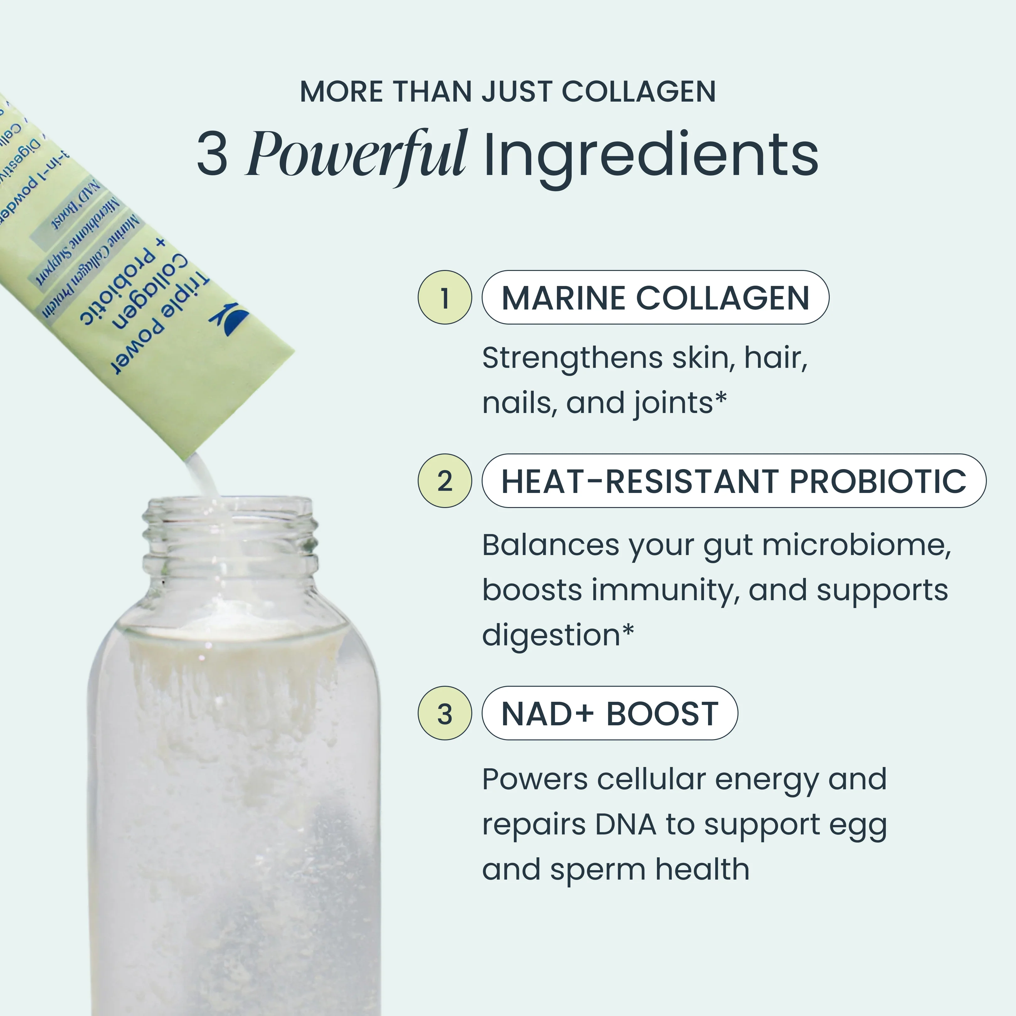 Triple Power Collagen + Probiotic - Image 3